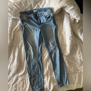 High Rise Skinny Jeans
